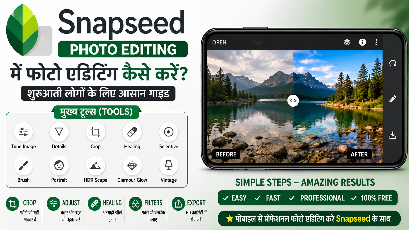 Snapseed Photo Editing
